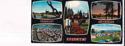 Rovaniemi, monikuvakortti    b684