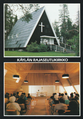 KIRKKOKORTTI - KÄYLÄN RAJASEUTUKIRKKO - 2