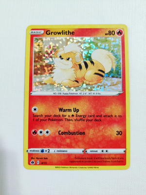 Growlithe - 2022 McDonalds Pokemon Promo Holo