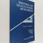 Harry F. Wolcott : Writing up qualitative research - pikkukuva 1