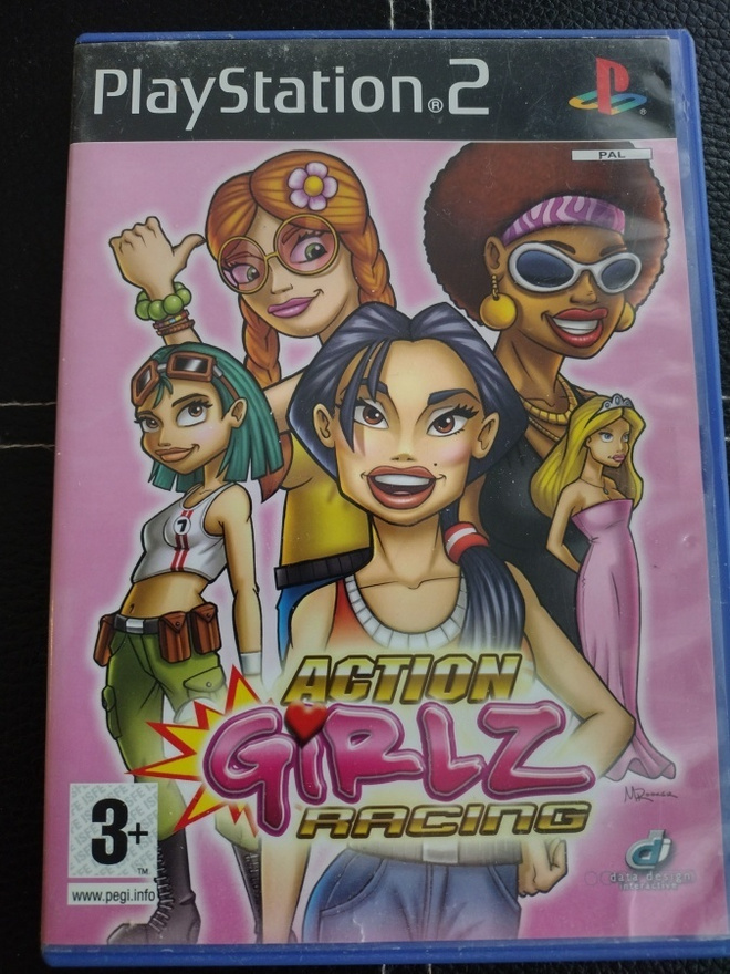 Playstation PS2 Action Girlz Racing
