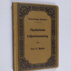 G. Mahler : Physikalische Aufgabensammlung - pikkukuva 1