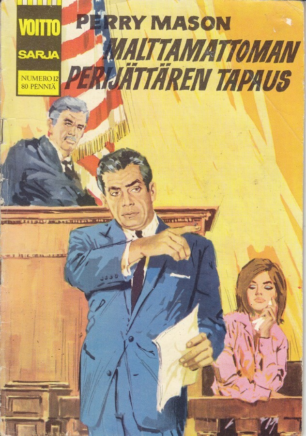 Voitto sarja 12 Perry Mason: Malttamattoman perijättären ta.