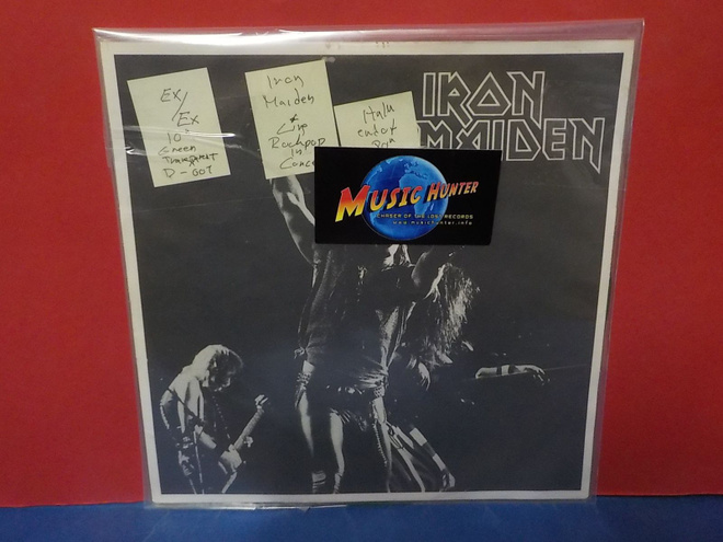 Iron Maiden - Live Rockpop In Concert EX/EX 10"