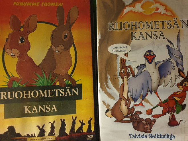 Ruohometsän kansa  & Talvisia seikkailuja DVD