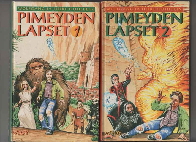 Hohlbein, Wolfgang: Pimeyden lapset 1 - 2 , WSOY 1994, yvk.