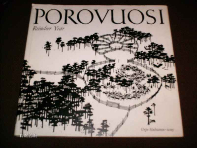 Urpo Huhtanen: Porovuosi - Reindeer Year (1 p. 1970) Sis.pk