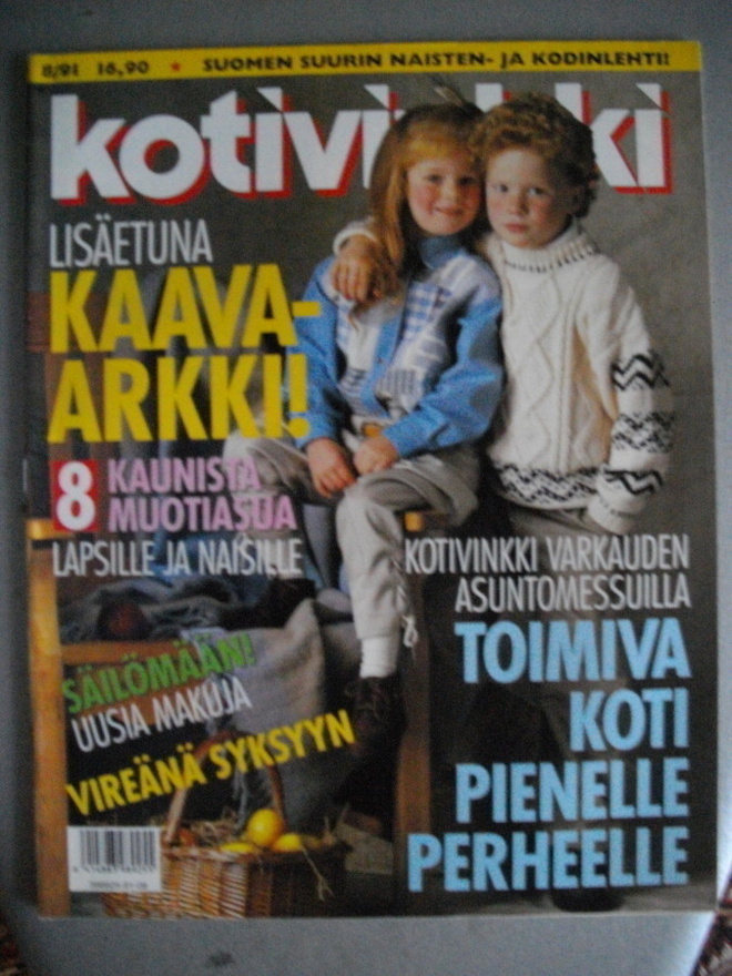 Kotivinkki Nro 8/1991 (17.3)
