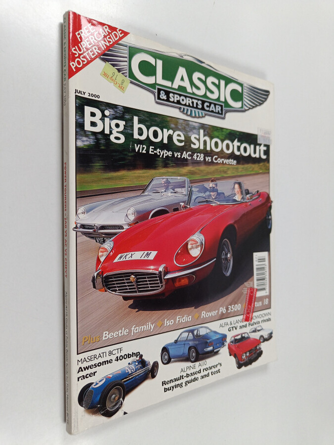 Classic & sports car : July 2000
