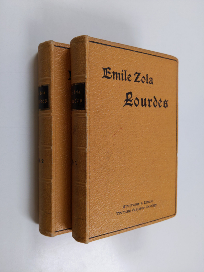 Emile Zola : Lourdes 1-2 - Roman von Emile Zola