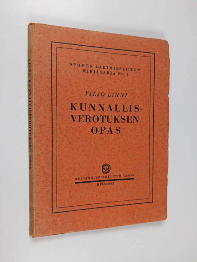 Viljo Linni : Kunnallisverotuksen opas