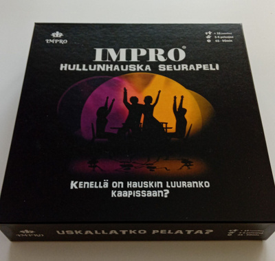 Impro Hullunhauska seurapeli 200kpl
