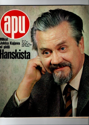 Apu n:o 12 1971 Hanski. Miss Suomi. MM-jääkiekko. Paulig.