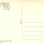 NORDIA 1993, Kokkolan Filatelistit ry, käyttämätön - pikkukuva 2