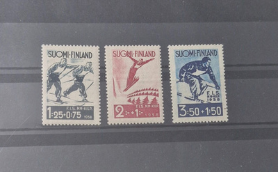 1938 F.I.S. LAHDEN HIIHTOKISAT SARJA **, LAPE 208-210