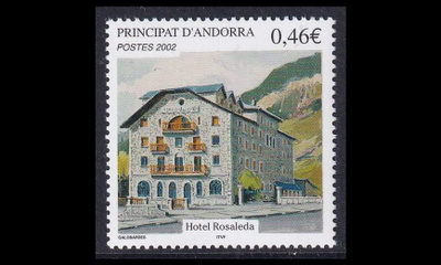 Andorra Fr 588 ** Hotelli Rosaleda (2002)