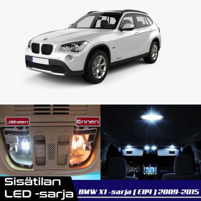 BMW X1 (E84) Sisätilan LED-sarja 14-osainen
