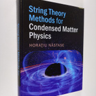 Horatiu Nastase : String Theory Methods for Condensed Mat... - pikkukuva 1