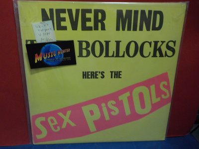 SEX PSTOLS - NEVER MIND THE BOLLOCKS UK -77 M-/EX+ LP