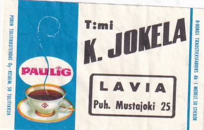 Lavia. K. Jokela  , PAULIG   b547