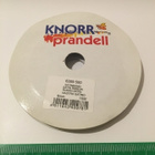 satiininauha KNORR 6 mm VAALEANKELTAINEN / valkoinen - pikkukuva 3