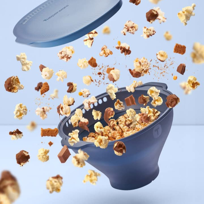Tupperware Popparien tekoon astia mikroon Uusi
