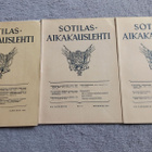 Sotilasaikakauslehti nrot1-3 1941 signeerattu - pikkukuva 1