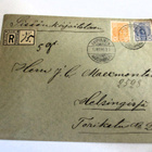 1895 Musta kirjauslipuke + Kaipiainen R kuori - pikkukuva 1