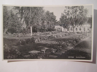 VANHA Postikortti Kotka 1950-l Alkup.Mallikappale