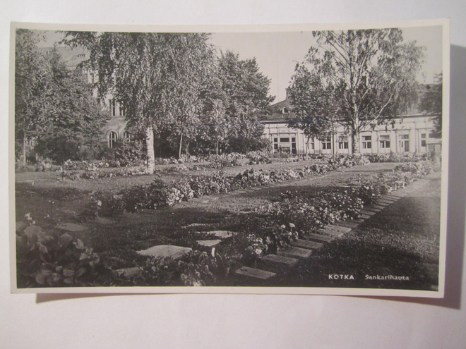 VANHA Postikortti Kotka 1950-l Alkup.Mallikappale