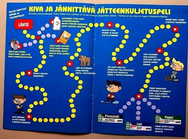 Jätteenkuljetus peli
