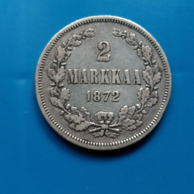 2 Markkaa 1872