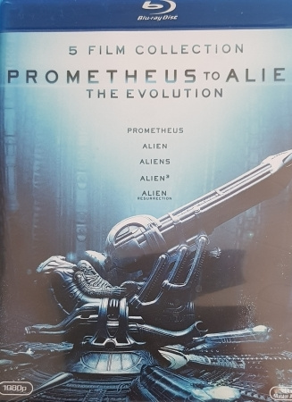 Prometheus To Alien The Evolution -5Blu-Ray