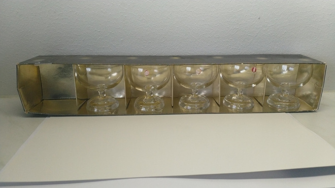 Tapio Wirkkala Seitsemän Aurinkoa snapsilasit 6 kpl, Iittala