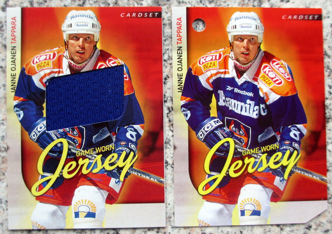JANNE OJANEN Tappara Jersey Cardset 2009-10