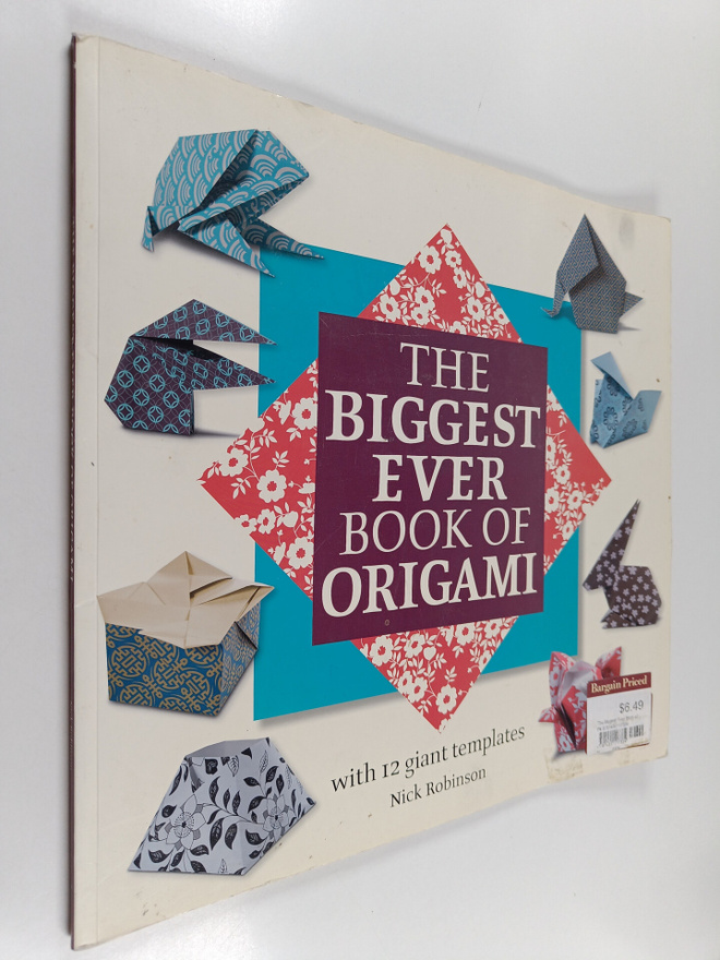 The biggest ever book of origami