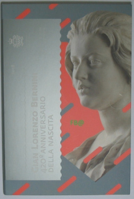 2018 San Marino 2€ juhlaraha Gian Lorenzo Bernini