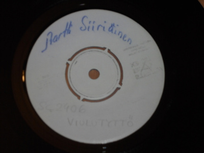7" MARTTI SIIRIÄINEN - Viulutyttö - single 1971 KOELEVY VG++