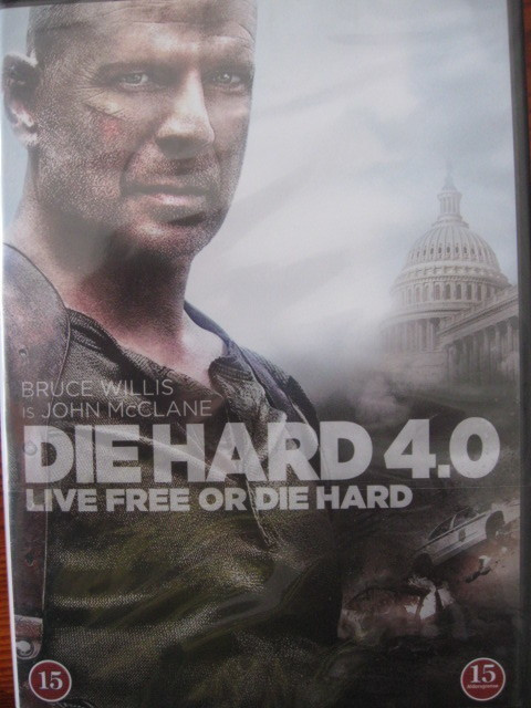 DIE HARD 4.0 - LIVE FREE OR DIE HARD DVD UUSI