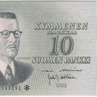 10 Markkaa 1963 Litt.A AN-tähti, kl.9 - pikkukuva 1