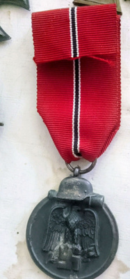 WW2 Saksan itärintaman mitali orig. 