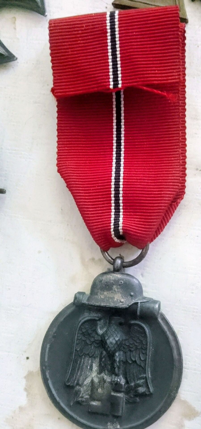 WW2 Saksan itärintaman mitali orig. 