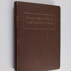 Esko Hakkila : Osuuskuntain lakiasiain opas - pikkukuva 1