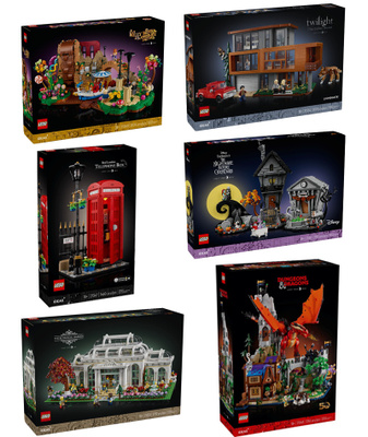 LEGO 21323 21324 21327 21329 21332 21334 21337 21338 21341