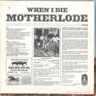 MOTHORLODE - WHEN I DIE - pikkukuva 2