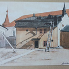 Viktor Svaetichin: Viipuri, pihakuva 1913 (akvarelli), ei p. - pikkukuva 1