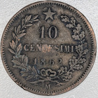 Italia 10 Centesimi 1862 M - pikkukuva 1