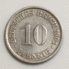 Saksa 10 Pfennig 1901A - pikkukuva 1
