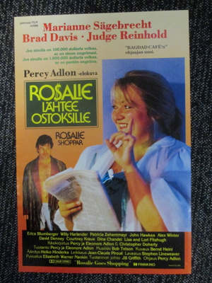 Rosalie lähtee ostoksille (1989) - vanha elokuvajuliste