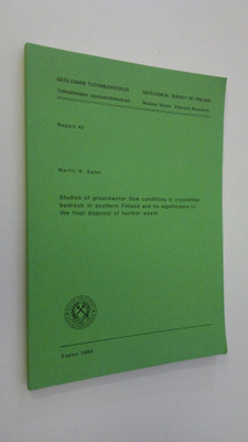 Martti Salmi : Studies of groundwater flow conditions in ...